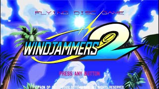 Windjammers 2 Gameplay PC [upl. by Nelleeus574]