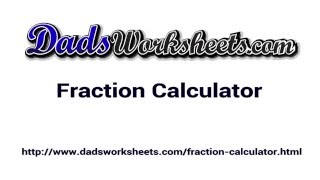 Fraction Calculator [upl. by Blase]