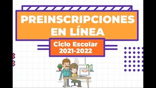 Tutorial preinscripciones en línea 20212022 [upl. by Ynabe923]