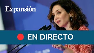 DIRECTO  Isabel Díaz Ayuso anuncia rebajas fiscales en la Comunidad de Madrid [upl. by Solana973]