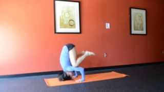 Yoga Tripod Headstand Tutorial [upl. by Tonnie]