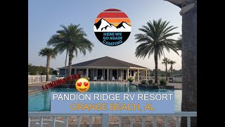 Campground review of the Pandion Ridge RV Resort in Orange Beach Alabama [upl. by Annatnas]