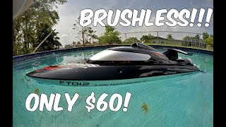 OMG MUST SEE Brushless RC Boat Feilun FT012 Review [upl. by Notecnirp]