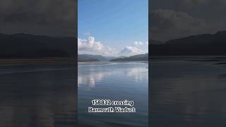 Transport for Wales 158832 Crossing Barmouth viaduct on a beautiful summer morning [upl. by Akapol329]