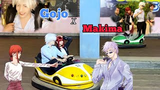 Gojo X Makima in Pakistan 😍 First Vlog in public😜 [upl. by Hermon138]