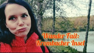 Wander Vlog 🥾 Super fail Krombacher Insel keine Herbstidee [upl. by Anoirb]