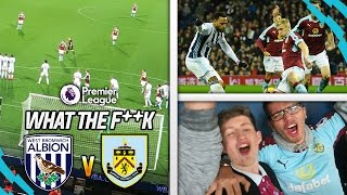 WTFFF I AM A CURSE  WEST BROM 40 BURNLEY AWAY DAY VLOG [upl. by Nnazil]