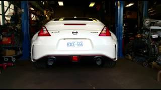 BEST SOUNDING 370Z EVER Motordyne Shockwave with ART Pipes [upl. by Amehsat]