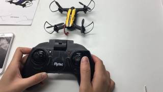 Flytec T18 720P Wideangle HD Camera WIFI FPV Mini Racing Beginner RC Drone RTF [upl. by Ahsienek]