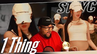 STAYC 1 Thing Performance Video REACTION  GOING THROUGH IT😍 [upl. by Obelia27]