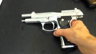 KJW Beretta M9  Airsoft Gas Blowback Gun GBB [upl. by Laughton]