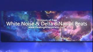 White Noise amp Delta BiNaural Beats the Ultimate Sleep Lullaby BiNaural Beats for Sleep [upl. by Moll]