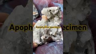 apophyllite specimen ✨🤗crystal crystallove apophyllite apophyllitecrystal crystalspecimen [upl. by Adlar259]