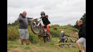 Droitwich Trials Club West Mids Youth Champs Round 3 Hobs Hole August 2024 [upl. by Marola]