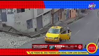 🇪🇨 Noticias Ecuador Asaltan a taxista en sur de Quito [upl. by Asyle11]