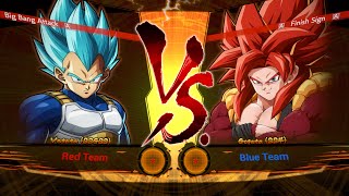 Vegeta SSB VS Gogeta SS4  Dragon Ball FighterZ  XBOX Series X Gameplay [upl. by Bostow210]