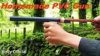 PVC GunSlingshot Easy Homemade  How To Make A PVC Pipe GunSlingshot At Home [upl. by Landry]