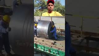 Steel coil😨😱 [upl. by Nazar]