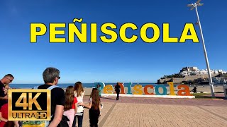 Caminando por Peñiscola Castellon España 4K UHD Ultra HD en directo  en vivo  live [upl. by Sucerdor]