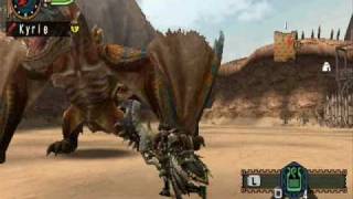 MHP2GMHFU Tigrex GS Training in 140 quot [upl. by Anitsrhc]