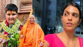 Abhinav Arora ￼￼￼￼￼￼Controversy😱 Swami Rambhadracharya ji🙏🏻  Divyani Malviya Vlog [upl. by Herwig]