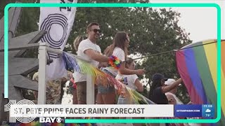 St Pete prepares for a rainy Pride parade [upl. by Hahcim568]