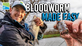 Bloodworm Fishing Made EASY  with Lee Kerry  Hallcroft Fishery [upl. by Alcina]