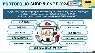 Ini Ketentuan Portofolio pada Pendaftaran SNBP dan SNBT 2024  SNPMB 2024 [upl. by Ahtabbat]