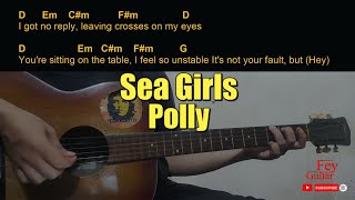 Sea Girls  Polly Guitar Chords cover [upl. by Smalley]