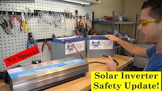 How to Precharge Large Offgrid Inverters SAFELY Save your eyes and your bank account [upl. by Eirrab543]