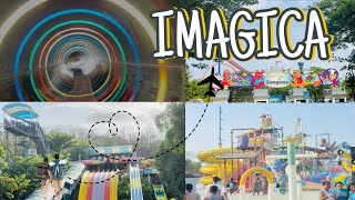 Imagicaa water park Khopoli  आम्ही गेलो imagica ला आणि राडाच करून टाकला 🖤🥂🌈 [upl. by Latham]