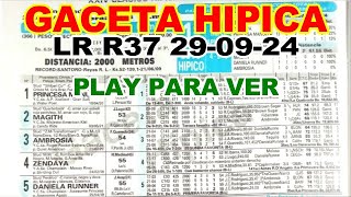 🍀 VEA GACETA HIPICA 290924 ✅  LA RINCONADA  O DESCARGALA LINK ABAJO [upl. by Suzette]