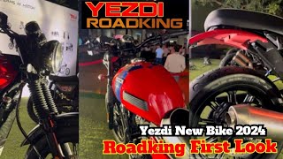 Finally Yezdi Road King 2024Retro Bike LaunchedFirst Look  Price amp Features  Yezdi New Roadking [upl. by Genesa]