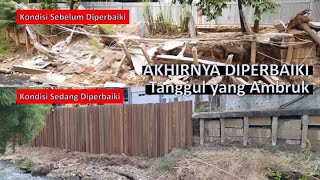 BESI SHEET PILE yang Ambruk Sempat Dicolong Orang II Gak Pakai Sheet Pile Beton Tapi Baja WHY [upl. by Armand]