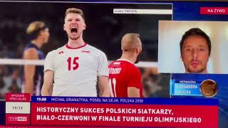 Wywiad dla TVP INFO PARYŻ 2024 [upl. by Oniliuqnart]