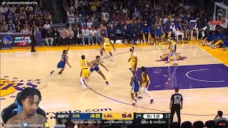 FlightReacts To Golden State Warriors vs Lakers Preseason Full Game Highlights  October 13 2023 [upl. by Rica]