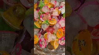 Lotsof Satisfying asmr fruit Jelly🍓🍭🥰 shorts youtubeshorts viralshorts [upl. by Klinger]