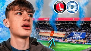 PYRO LIMBS amp WINNER in CHARLTON VS PETERBOROUGH UNITED [upl. by Eedissac]