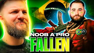 DE NOOB A PRO Analizando a un PRO PLAYER FalleN  CSGO [upl. by Annaitsirk]