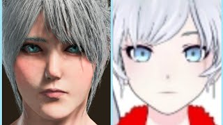 ELDEN RING Miracles Creation Weiss Schnee from RWBY [upl. by Atinnod]