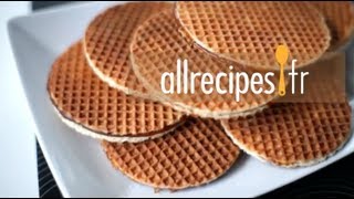 Gaufrettes hollandaises stroopwafels [upl. by Yelsehc]