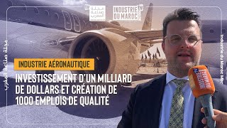 Industrie aéronautique investissement dun milliard de dollars et création de 1000 emplois [upl. by Corabel]