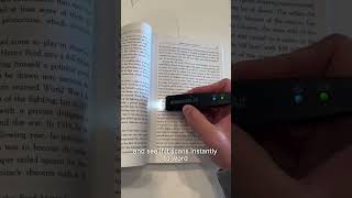 Scanmarker Reader empowers your ability to read learn and understand printed text at home and away [upl. by Moth]