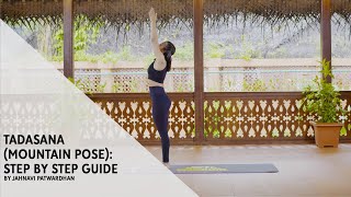 How To Do Tadasana  Beginners Guide [upl. by Munshi529]