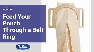 How to Feed Your Pouch Through the Ring on your NuHope Belt [upl. by Alhak]