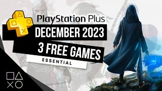 PlayStation Plus Essential December 2023 Monthly Games  PS Plus December 2023 [upl. by Marx]