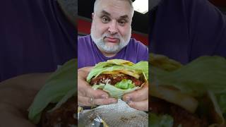 FAT Fella Tries Lettuce Wrap for FIRST Time [upl. by Dranoc]