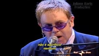 Elton John  Sacrifice Tradução [upl. by Anidam]