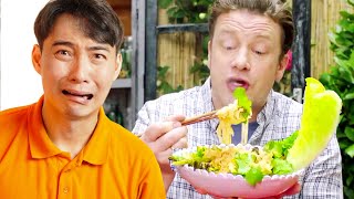 JAMIE OLIVER’S WORST RECIPE YET Veggie Pad Thai [upl. by Rodl]