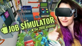 How To Be The GREATEST Store Clerk EVER  Job Simulator VR 1 [upl. by Milty549]